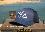 Navy Trucker Snapback