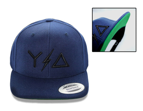 Navy Snapback BL