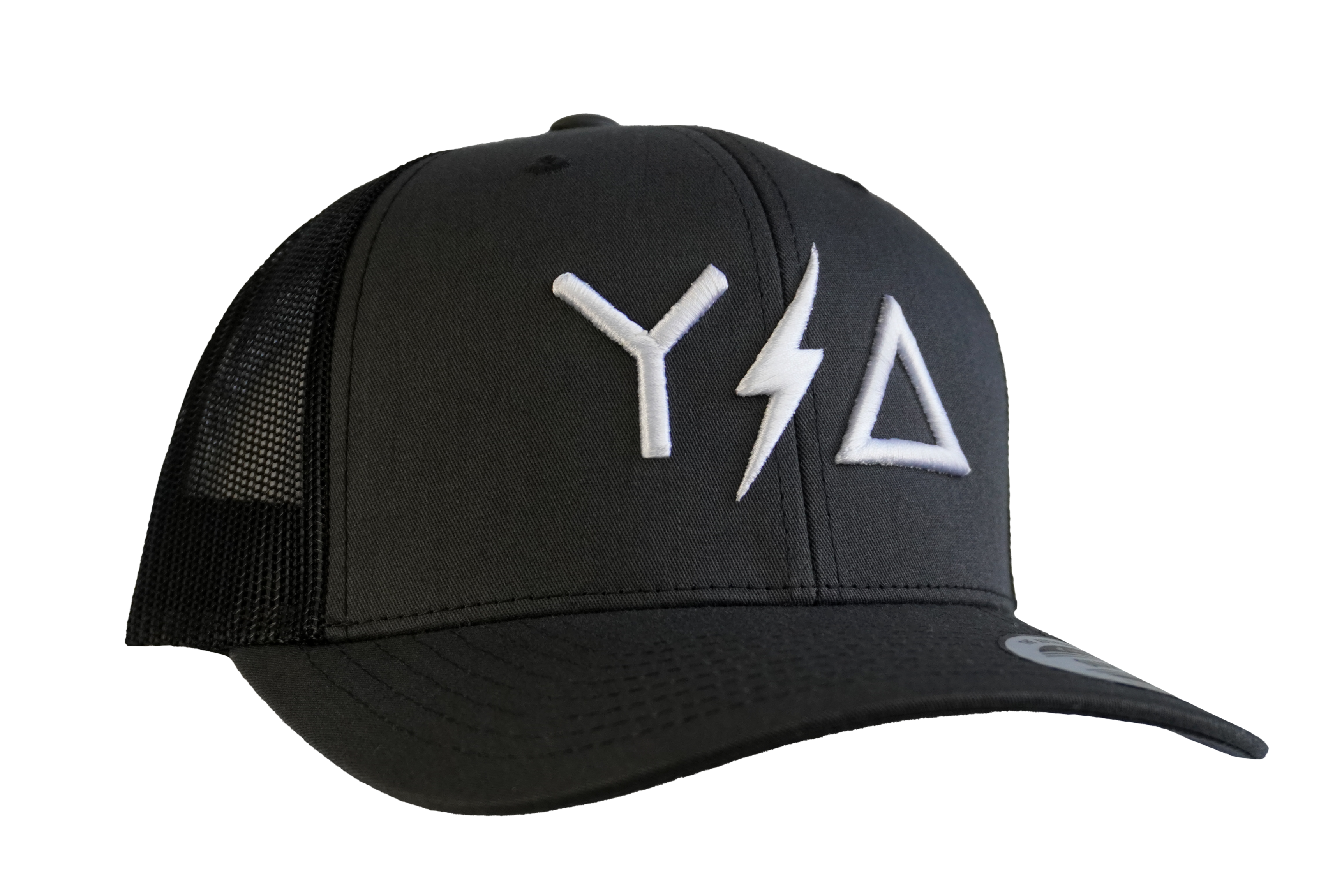 Charcoal Gray Trucker Snapback