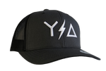 Charcoal Gray Trucker Snapback