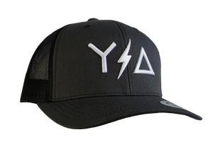 Charcoal Gray Trucker Snapback