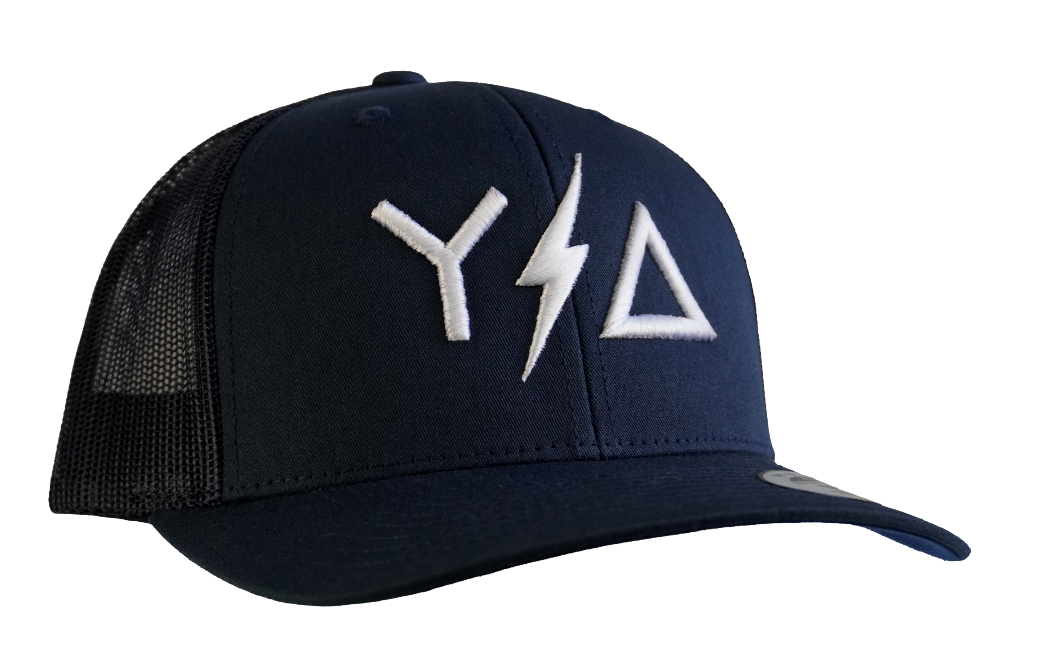 Navy Trucker Snapback