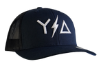 Navy Trucker Snapback