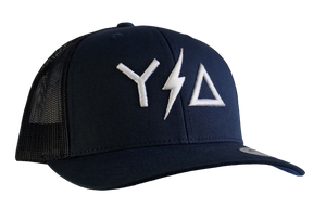 Navy Trucker Snapback