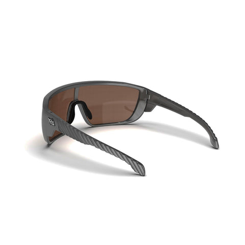 ANSI Z.87+ Safety Sunglasses - Amber Mirror Lens Conductors Gun Metal  with magnetic arms – Wye Delta LLC