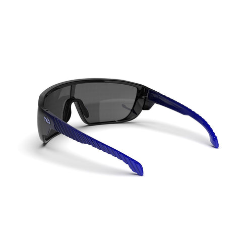 ANSI Z.87+ Safety Sunglasses - Revo Blue Lens with magnetic arm – Wye Delta  LLC