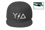 Gray Snapback with white logo
